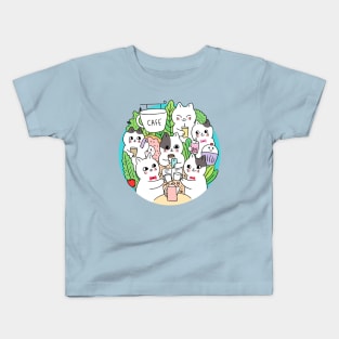 Cat Cafe Kids T-Shirt